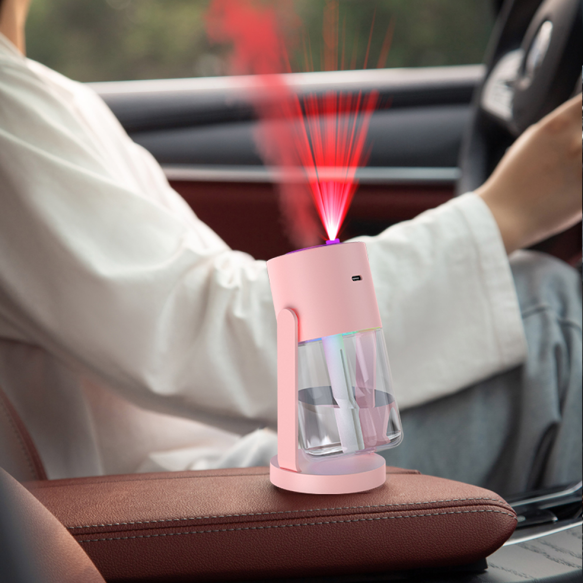 Φορητός Υγραντήρας USB Με Προτζέκτορα & Κινούμενη Κεφαλή Starry Sky XY-085 - Image 6