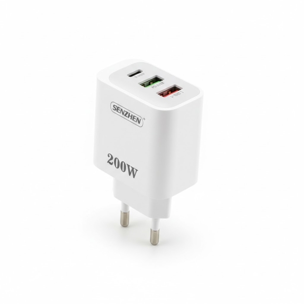 Φορτιστής 200W Με 1 Θύρα USB-C Και 2 Θύρες USB-A Senzhen TC46