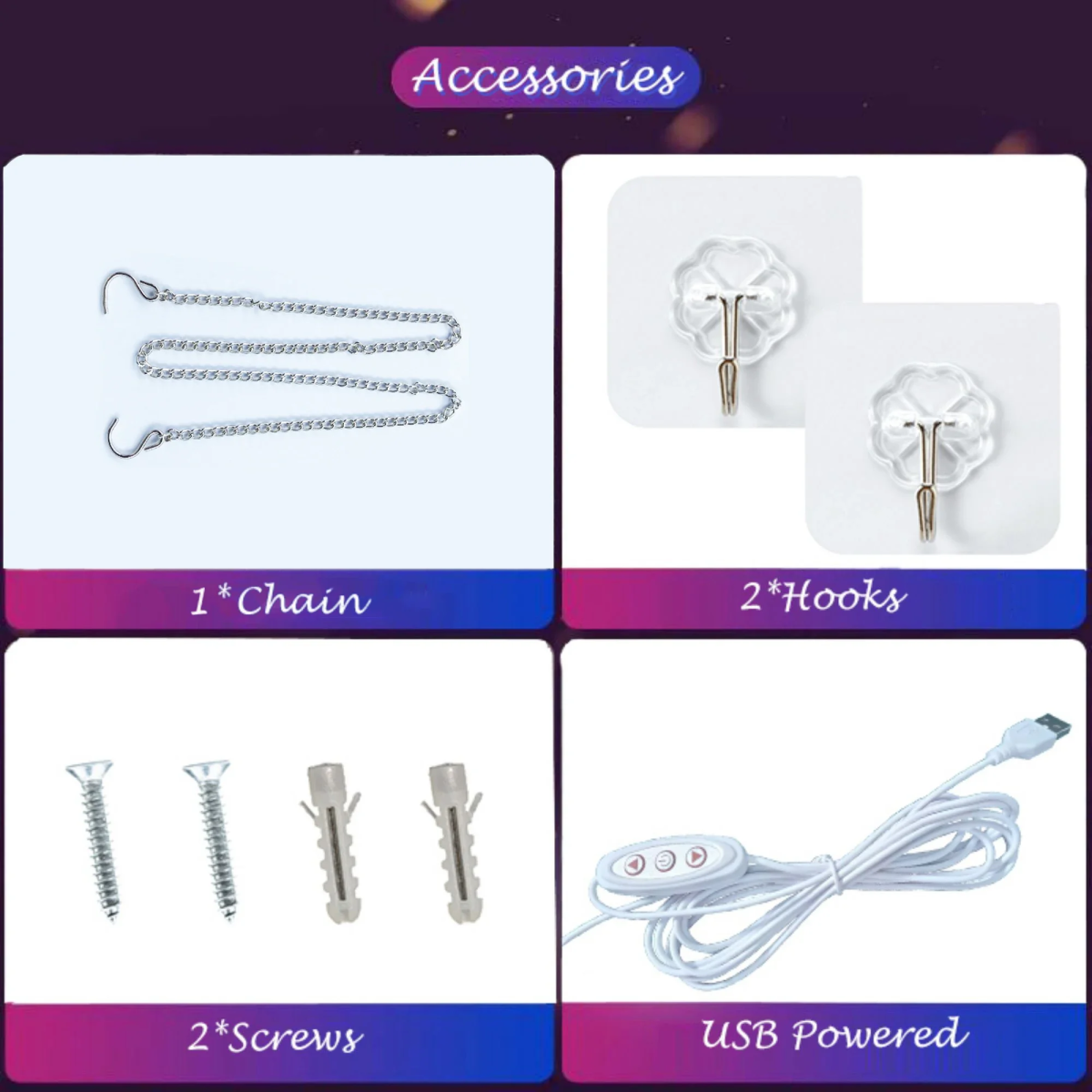 Φωτεινή Πινακίδα LED Neon OPEN Με Πολύχρωμο Σχέδιο Και USB Τροφοδοσία - Image 8