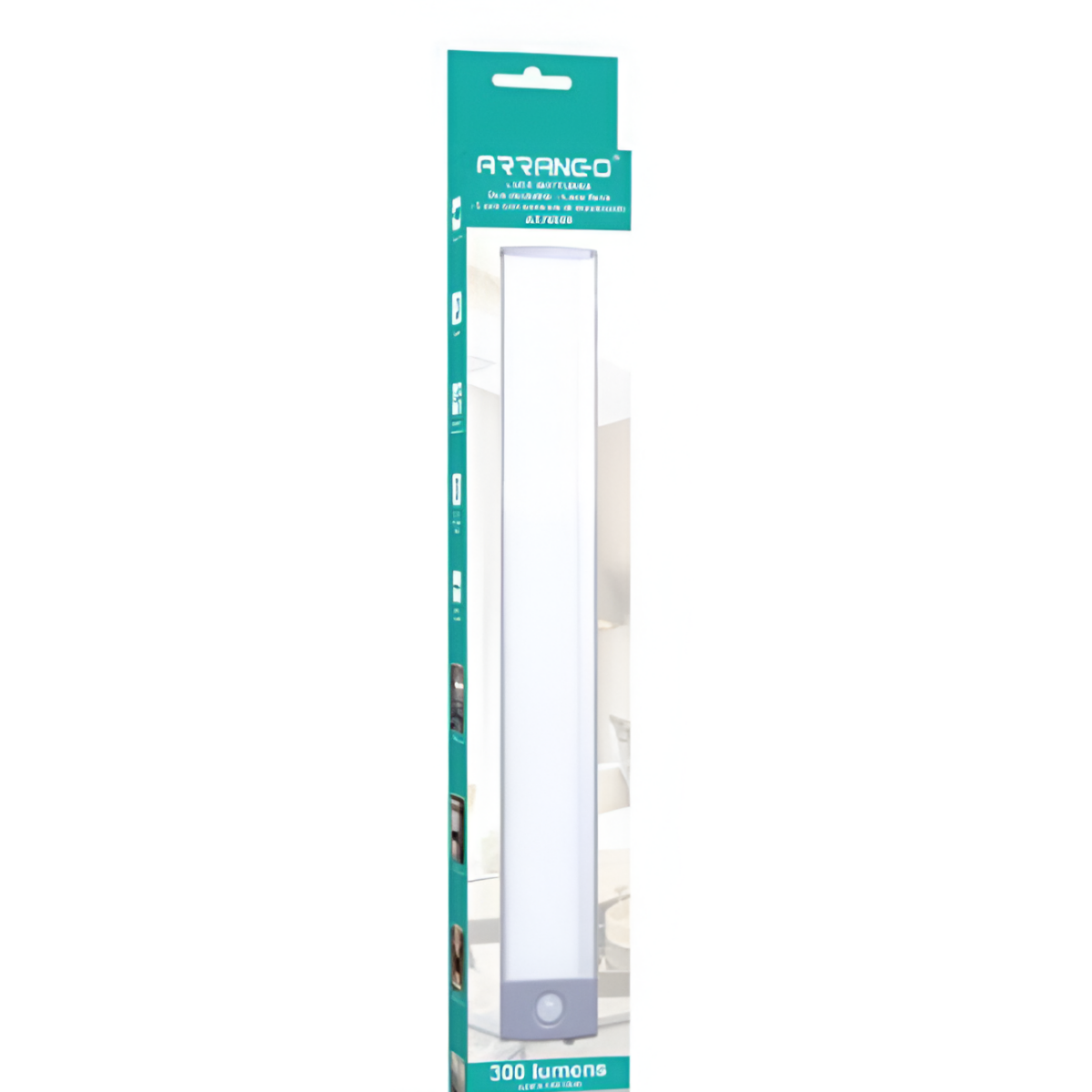 Φωτιστικό Νυχτός LED Με Αισθητήρα Κίνησης 32cm USB Arrango AT76559 - Image 5