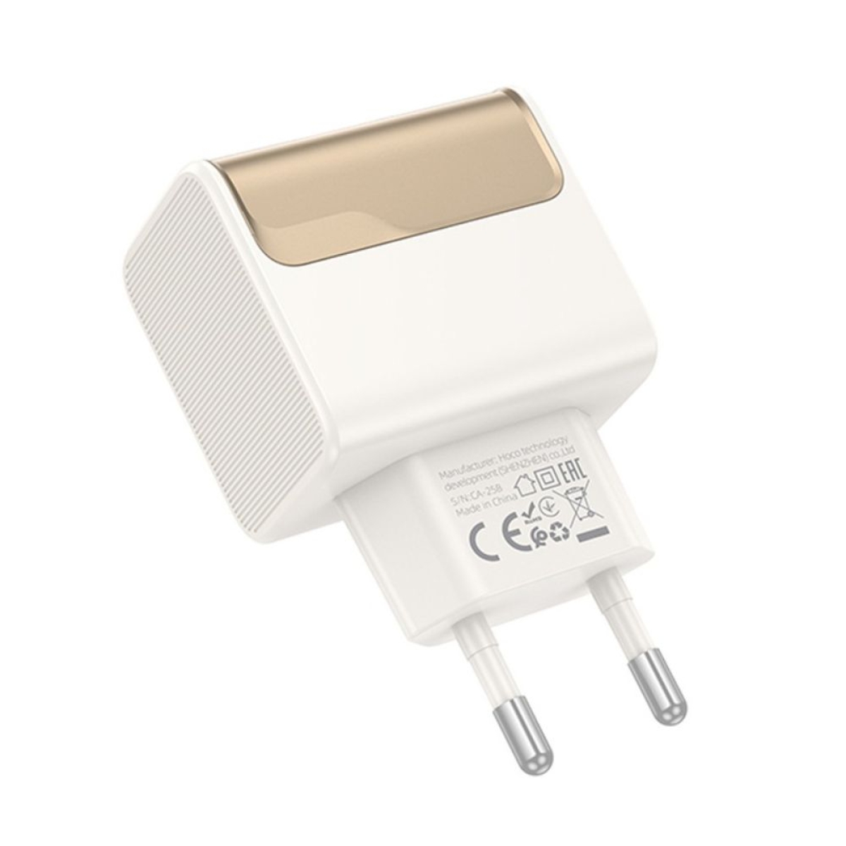 HOCO CS73A Φορτιστής 30W με Καλώδιο Type-C & PD / QC 3.0, Λευκό