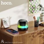 Hoco DS62 Tiny Bluetooth Speaker 5W Πολύχρωμο Μαύρο