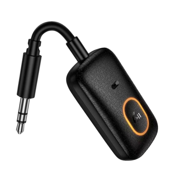HOCO E151 Graceful Bluetooth Audio Transmitter & Receiver V5.4 με AUX 3.5mm, SD και Μικρόφωνο - Μαύρο