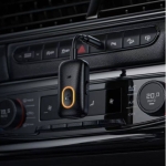 HOCO E151 Graceful Bluetooth Audio Transmitter & Receiver V5.4 με AUX 3.5mm, SD και Μικρόφωνο - Μαύρο
