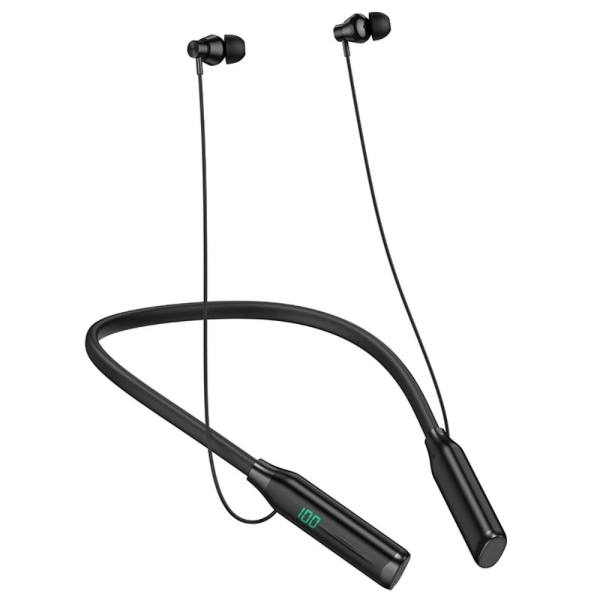Hoco ES62 Plus Neckband Μαγνητικά Ακουστικά Λαιμού με Μικρόφωνο, 150h Αυτονομία & TF Card