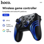 Hoco GA2 - Ασύρματο Gaming Controller για Nintendo Switch 1 / 2 και PC σε Μαύρο Χρώμα