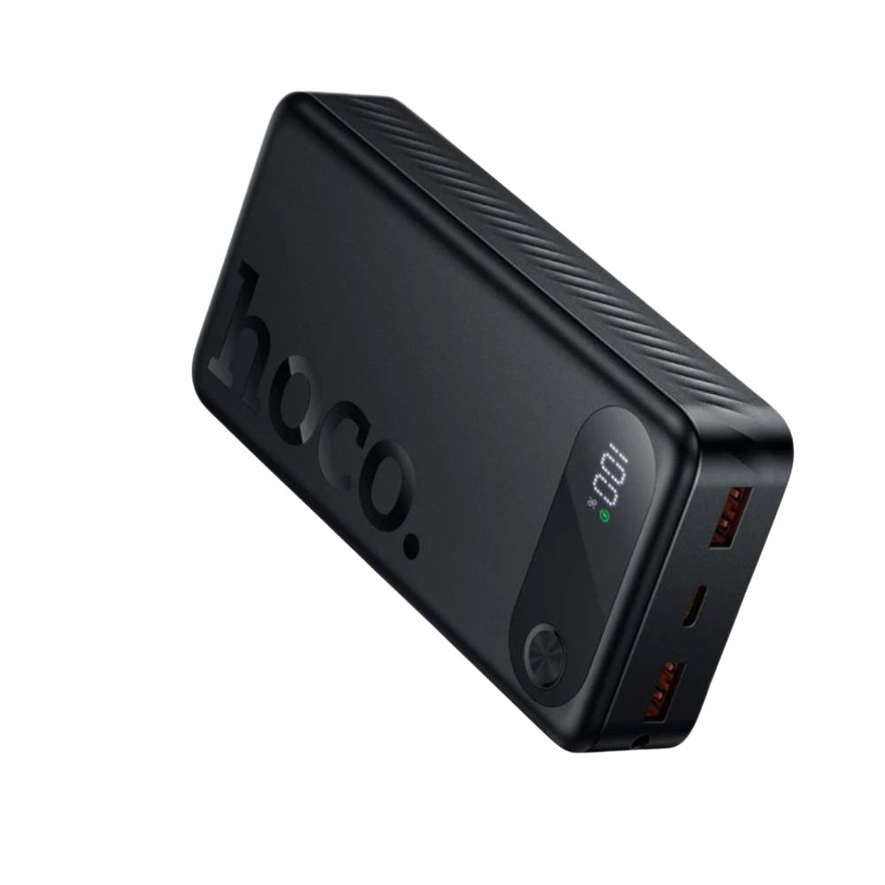 Hoco J154A Power Bank 20000Mah 22.5W Με 2 Θύρες Usb-A &Amp; Θύρα Usb-C Power Delivery - Μαυρο