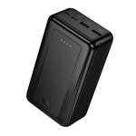 Hoco J165B Power Bank 30000mAh με 2 Θύρες USB-A και 2 Θύρες USB-C Μαύρο