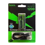 Hoco JA4 USB-C Επαναφορτιζόμενες Μπαταρίες AAA 1200mWh 1.5V 2τμχ