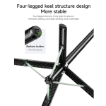 Hoco K32 Selfie Stick Τρίποδο Κινητού με Bluetooth Μαύρο