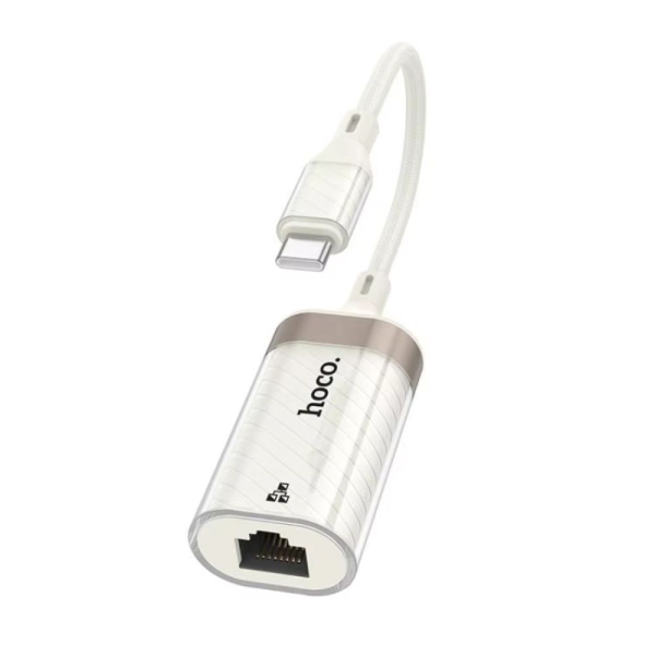 Hoco UA41B USB-C Αντάπτορας Δικτύου για Ενσύρματη Σύνδεση Ethernet