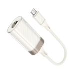 Hoco UA41B USB-C Αντάπτορας Δικτύου για Ενσύρματη Σύνδεση Ethernet