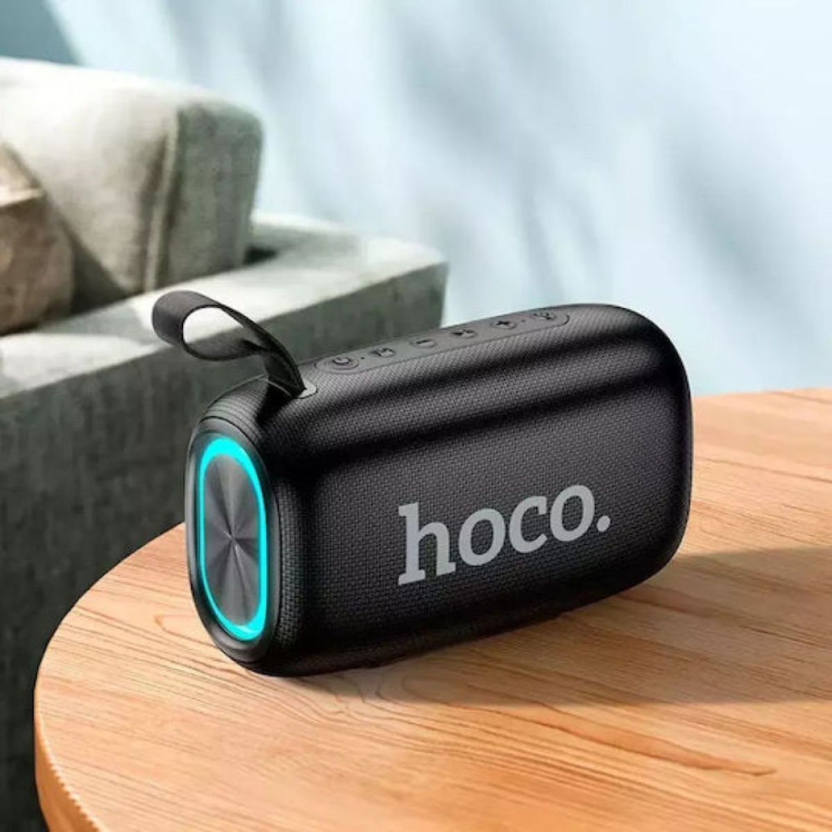 Ηχείο Bluetooth Hoco HC25 20W με Ραδιόφωνο & Διάρκεια Μπαταρίας έως 3 Ώρες Μαύρο