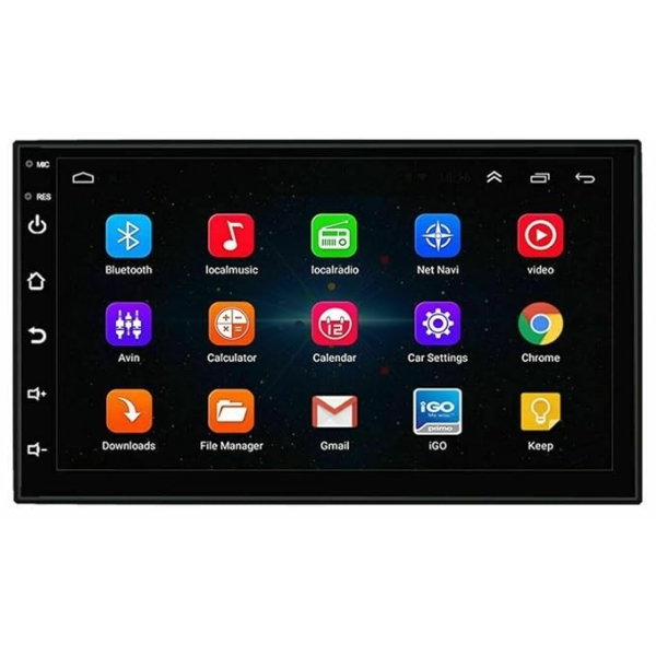 Ηχοσύστημα 2DIN Android 12.2 7'' 4+64GB Με GPS WiFi Bluetooth CTC-7805N