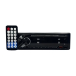 Ηχοσύστημα Αυτοκινήτου 1 DIN με LED Οθόνη, USB - AUX – SD, CTC-2204 – Μαύρο