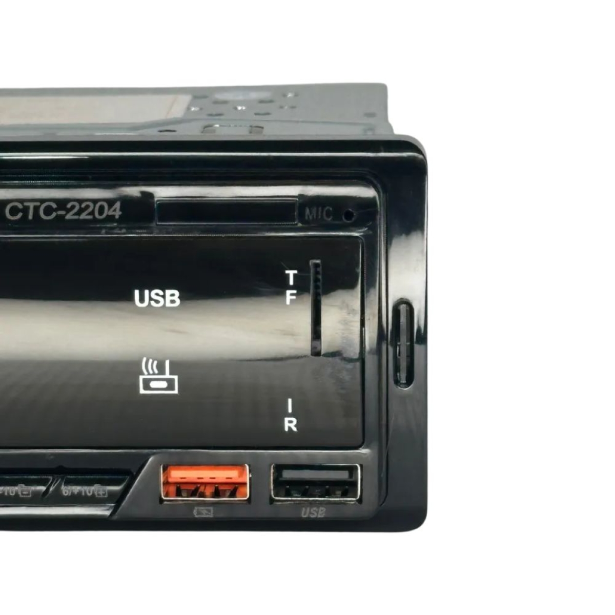 Ηχοσύστημα Αυτοκινήτου 1 DIN με LED Οθόνη, USB - AUX – SD, CTC-2204 – Μαύρο