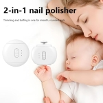 Ηλεκτρικός Νυχοκόπτης & Λίμα Νυχιών 2 Σε 1 Επαναφορτιζόμενος Με LED - Image 3