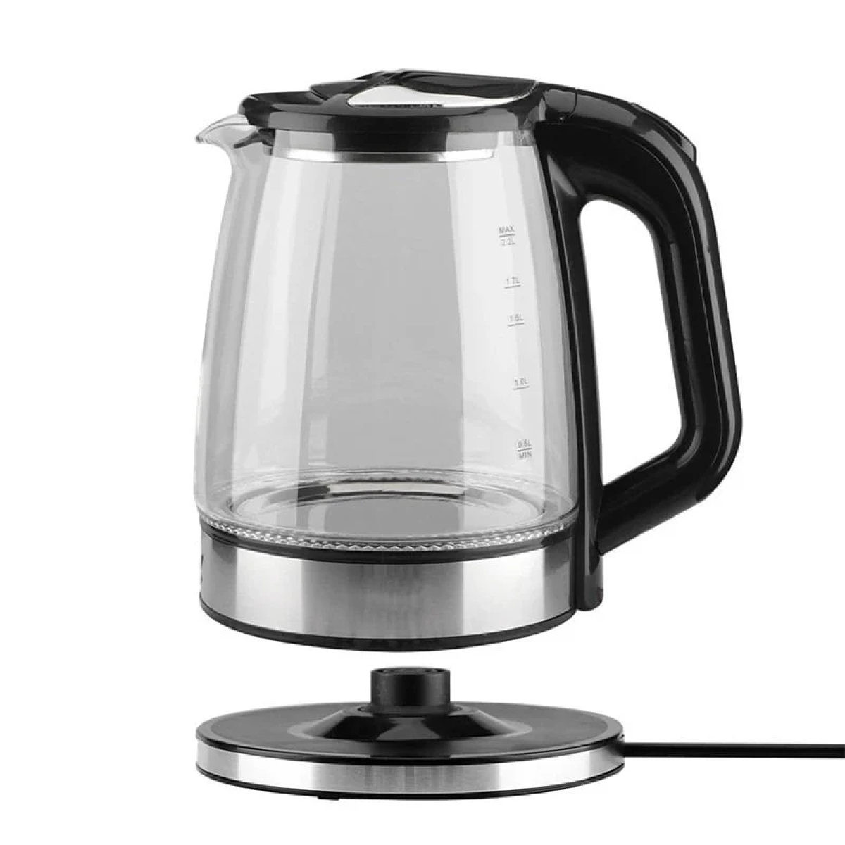 Ηλεκτρικός Βραστήρας Γυάλινος 2.2L 2000W Raf R.7842 - Image 2
