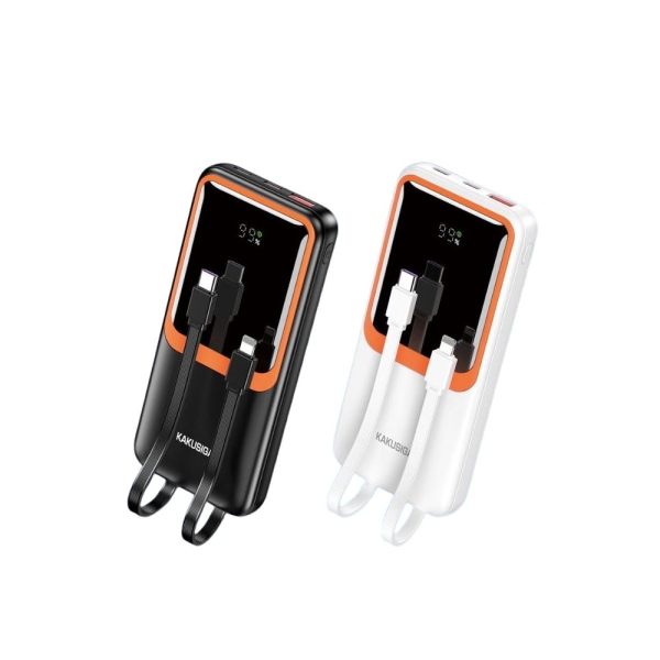 KAKUSIGA KSC-1087 Power Bank 10000 mAh PD,QC,FCP,AFC 22.5W με Οθόνη LED