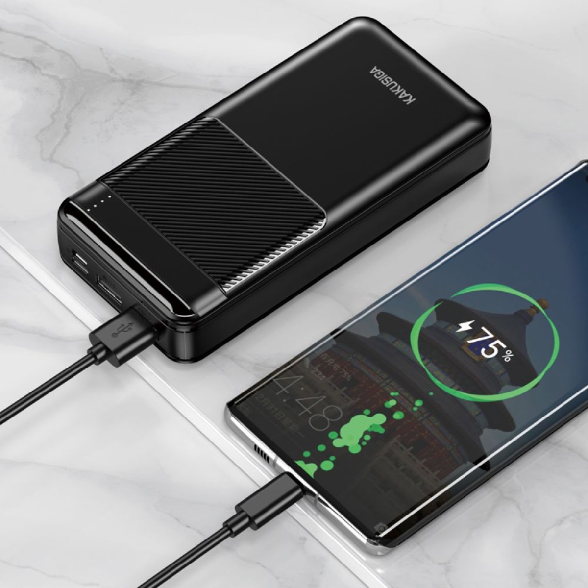 KAKUSIGA KSC-1097 Power Bank 20000 mAh 2x USB-A