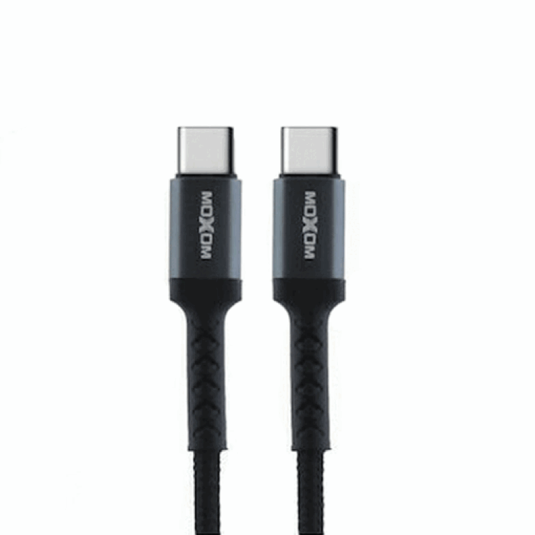 Καλώδιο Φόρτισης & Δεδομένων USB-C Σε USB-C 100W Υφασμάτινο 1m Moxom MX-CB69