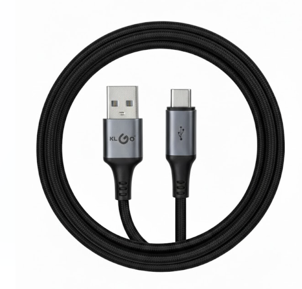 Καλώδιο Φόρτισης Type-C 1m με Γρήγορη Φόρτιση 60W Klgo S-211