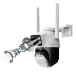 Κάμερα Ασφαλείας Εξωτερικού Χώρου 4K PTZ 360° Με Διπλό Φακό Και Έγχρωμη Νυχτερινή Όραση OTU JK-003 - Image 3