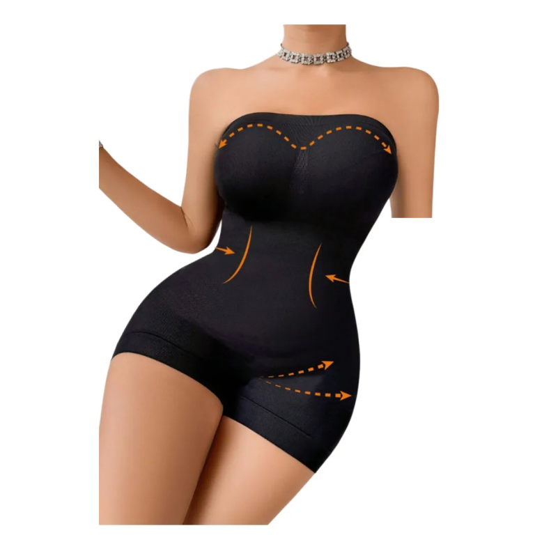 Κορσές Σύσφιξης Μαύρος – Slimming Bustier
