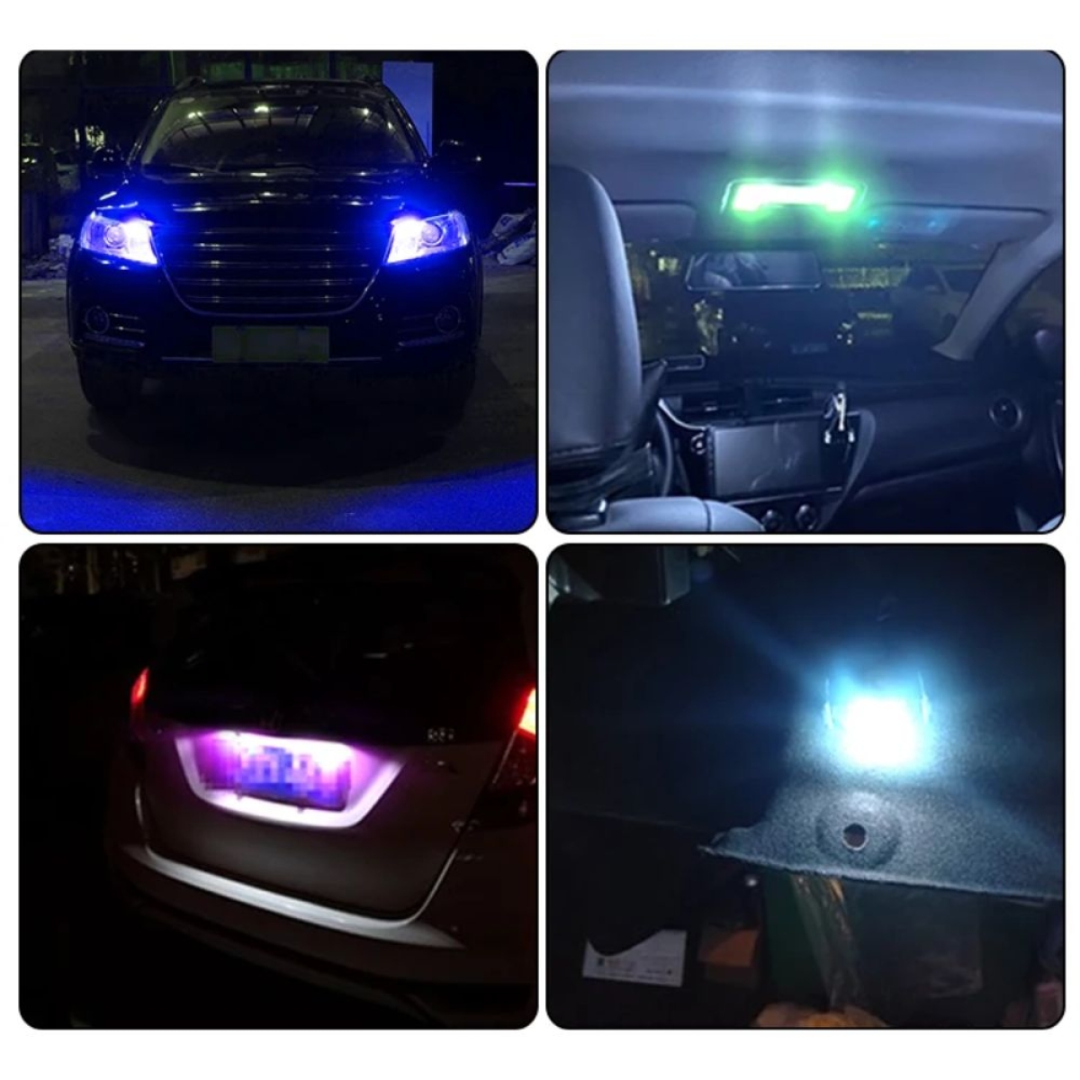 Λάμπες LED Αυτοκινήτου T15-3030-27SMD 12V 2τμχ Ψυχρό Φως