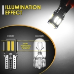 LED Λάμπα T10 7×SMD 7020 Λευκό Φως 6000K