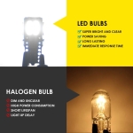 LED Λάμπα T10 7×SMD 7020 Λευκό Φως 6000K