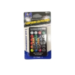 LED T10 Λάμπες Αυτοκινήτου 12V RGB με Χειριστήριο Σετ 2τμχ XM-17