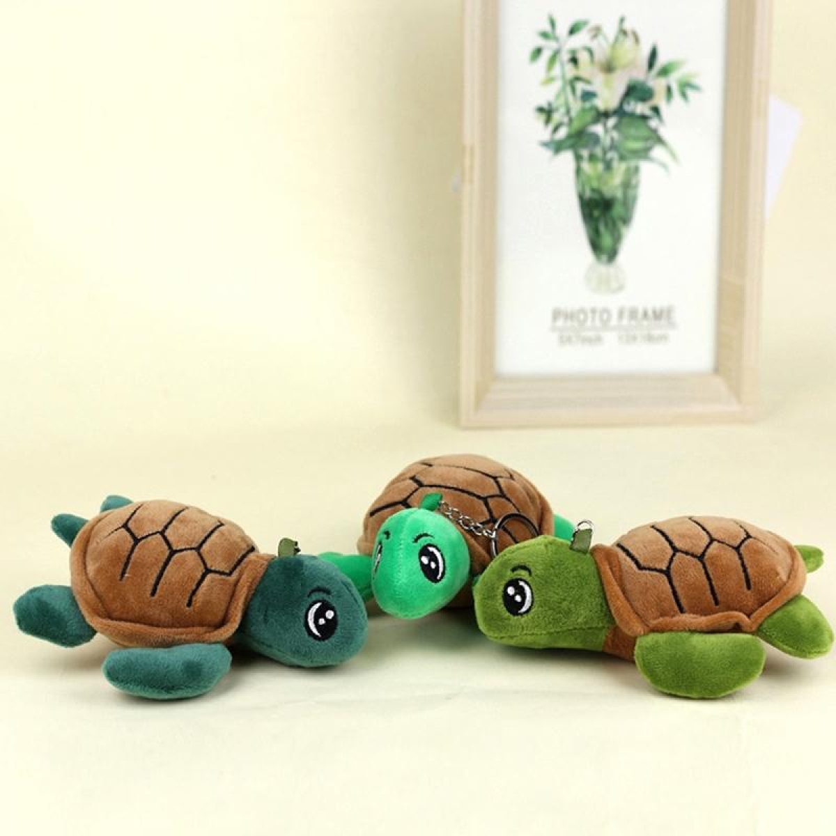 Λούτρινη Χελώνα Μπρελόκ 12cm - Image 2