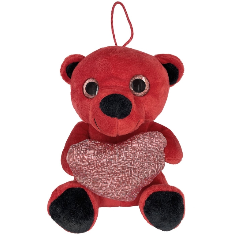 Λούτρινο Αρκουδάκι Κόκκινο Love 20cm ToyMarkt 99500