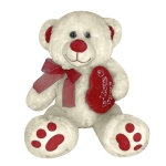 Λούτρινο Αρκουδάκι Με Καρδιά Και Κορδέλα 35cm ToyMarkt 99525