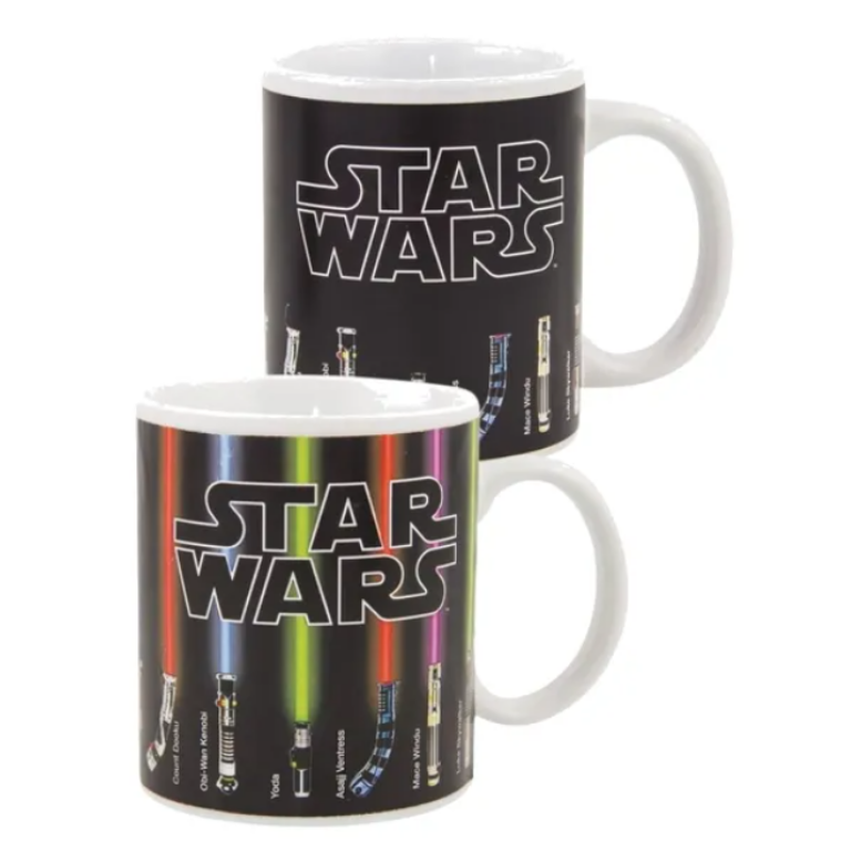 Mαγική Κεραμική Κούπα που Αλλάζει 350ml - Star Wars Lightsaber