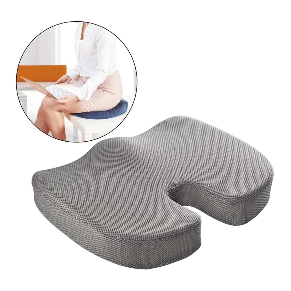 Μαξιλάρι Καθίσματος U-Shape Memory Foam - Image 6
