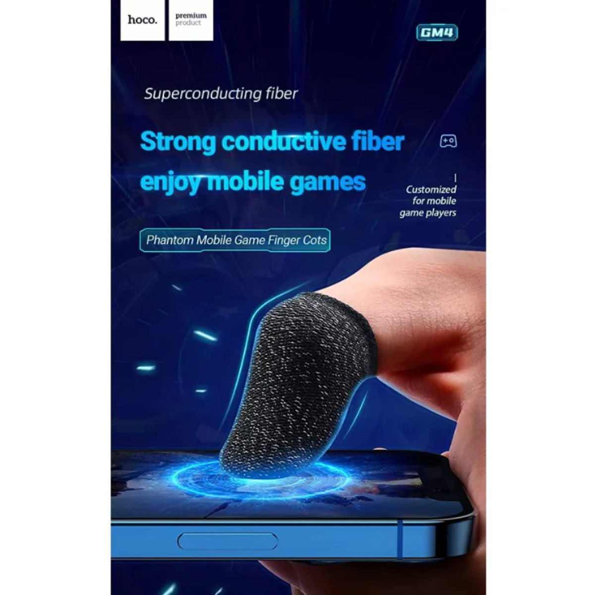 Mobile Gaming Finger Sleeves Hoco GM4 Phantom Superconducting - Image 12