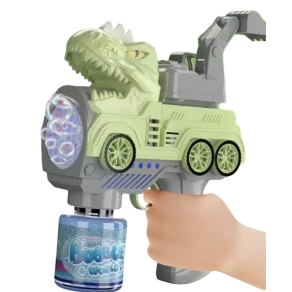 Παιχνίδι Χειρός για Σαπουνόφουσκες Δεινόσαυρος με Φωτισμό & Κίνηση 198-11