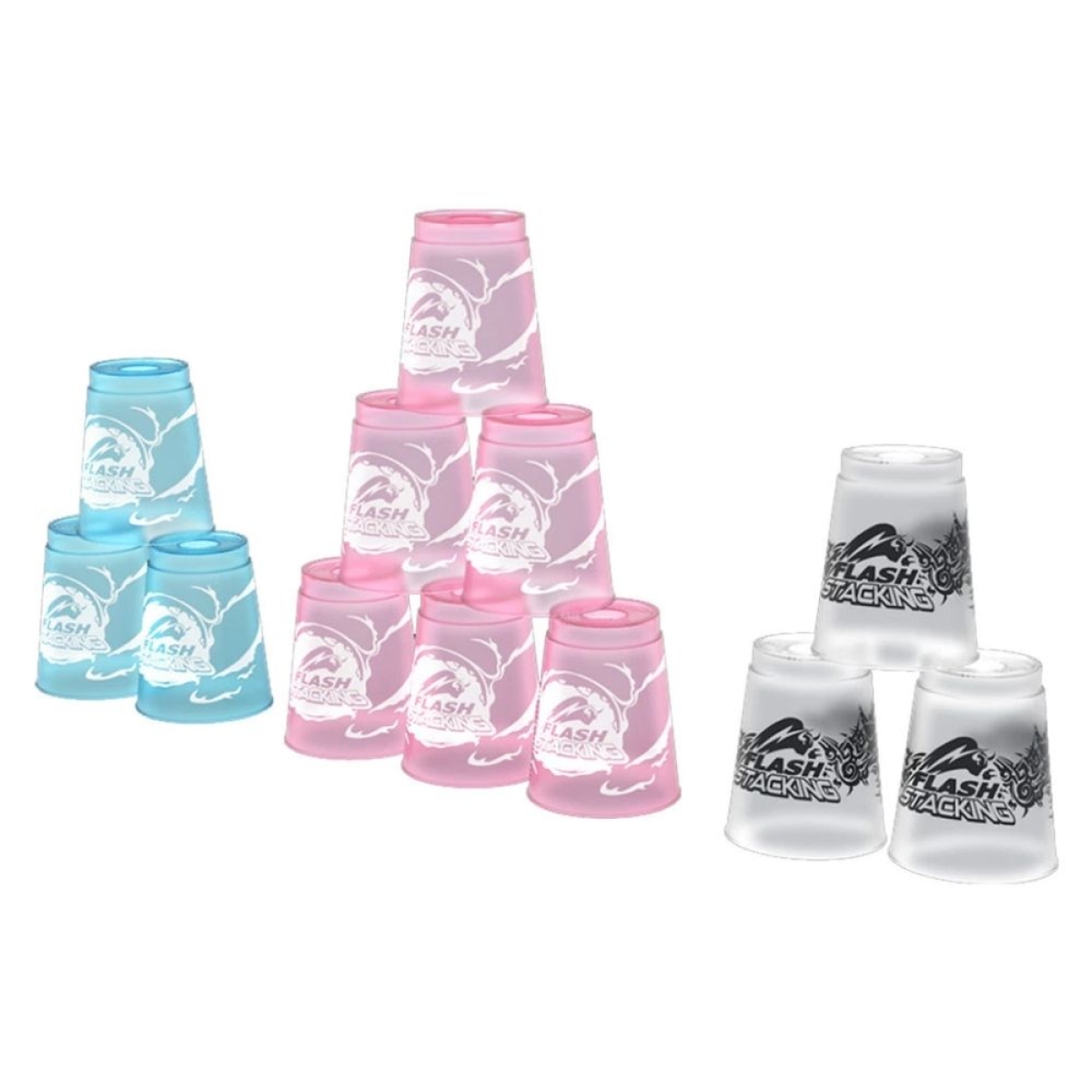 Παιχνίδι Speed Cup Flash Stacking Cups 12Pcs