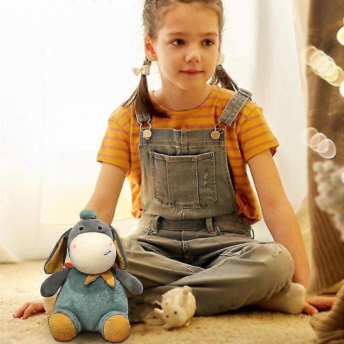 Παιδικό Λούτρινο Γαϊδουράκι 30cm 28322 - Image 4