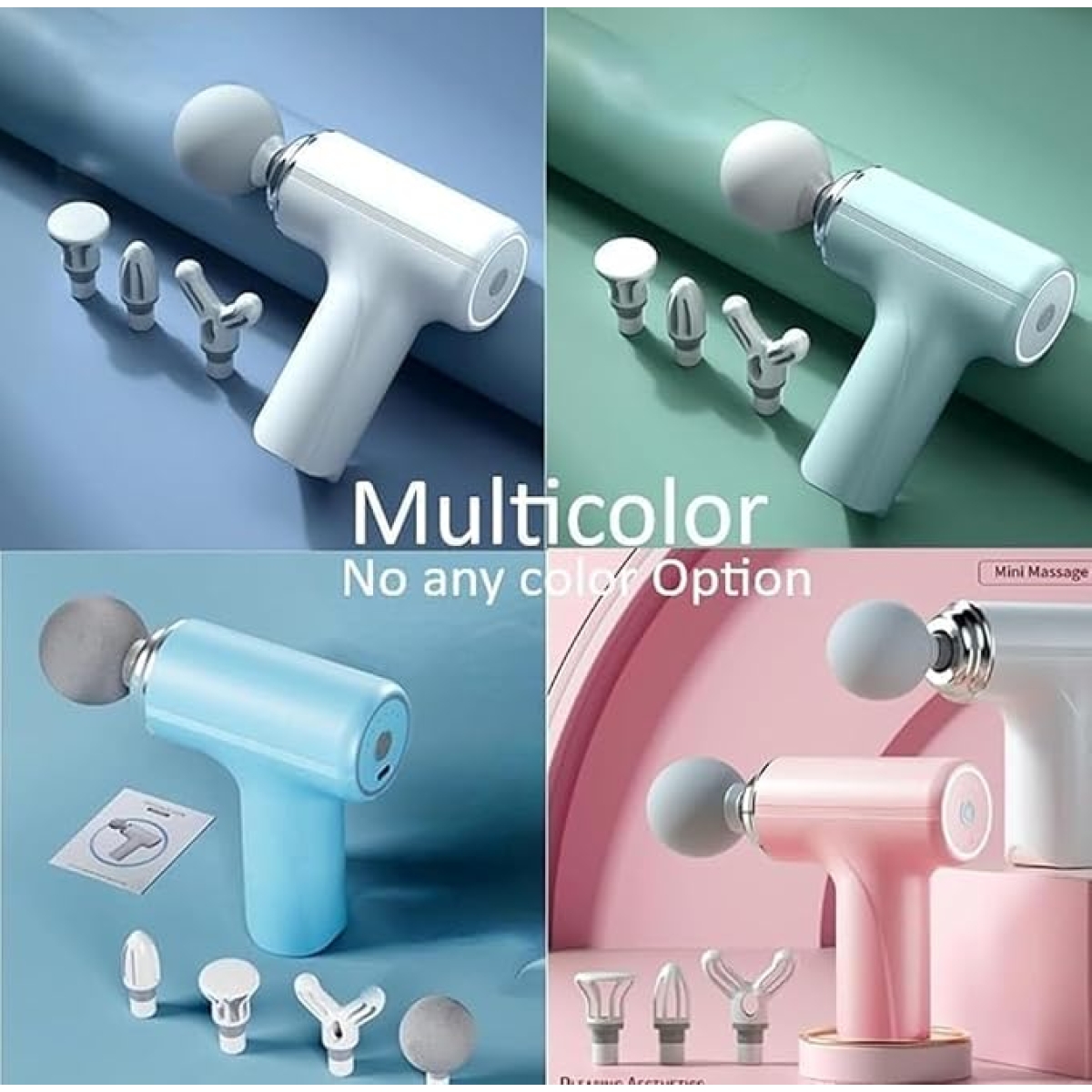 Πιστόλι Μασάζ Με 4 Κεφαλές, Οθόνη LCD Και 6 Ταχύτητες 29950-28 - Image 3