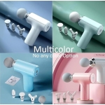 Πιστόλι Μασάζ Με 4 Κεφαλές, Οθόνη LCD Και 6 Ταχύτητες 29950-28 - Image 3