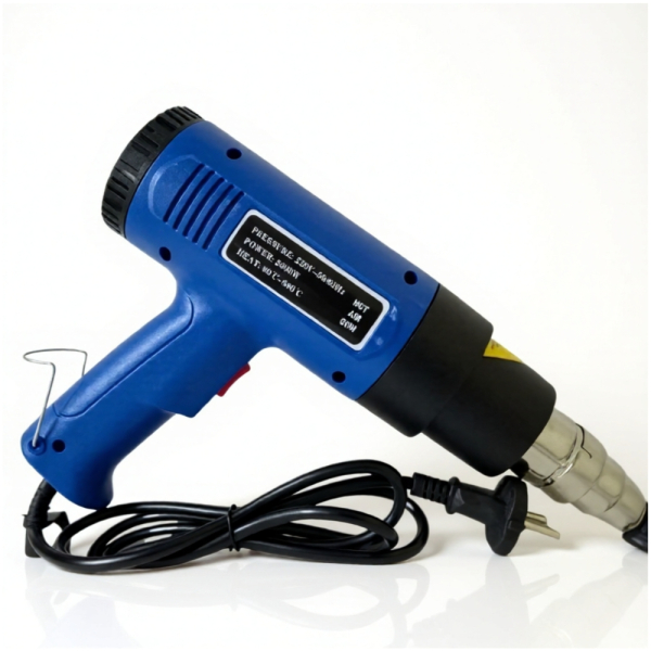 Πιστόλι Θερμού Αέρα 2000W 50-600C – Μπλε