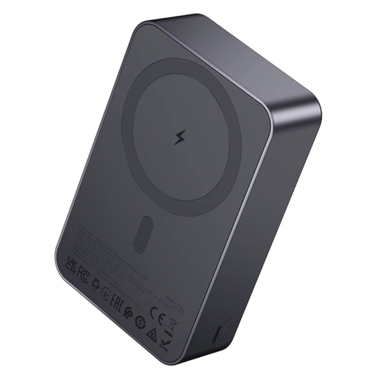 Power Bank Hoco J160B 20000mAh PD20W QC3.0 1xUSB-C με Ασύρματη Φόρτιση 15W και LED Ένδειξη Μπαταρίας Μαύρο