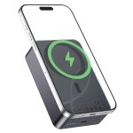 Power Bank Hoco J160B 20000mAh PD20W QC3.0 1xUSB-C με Ασύρματη Φόρτιση 15W και LED Ένδειξη Μπαταρίας Μαύρο