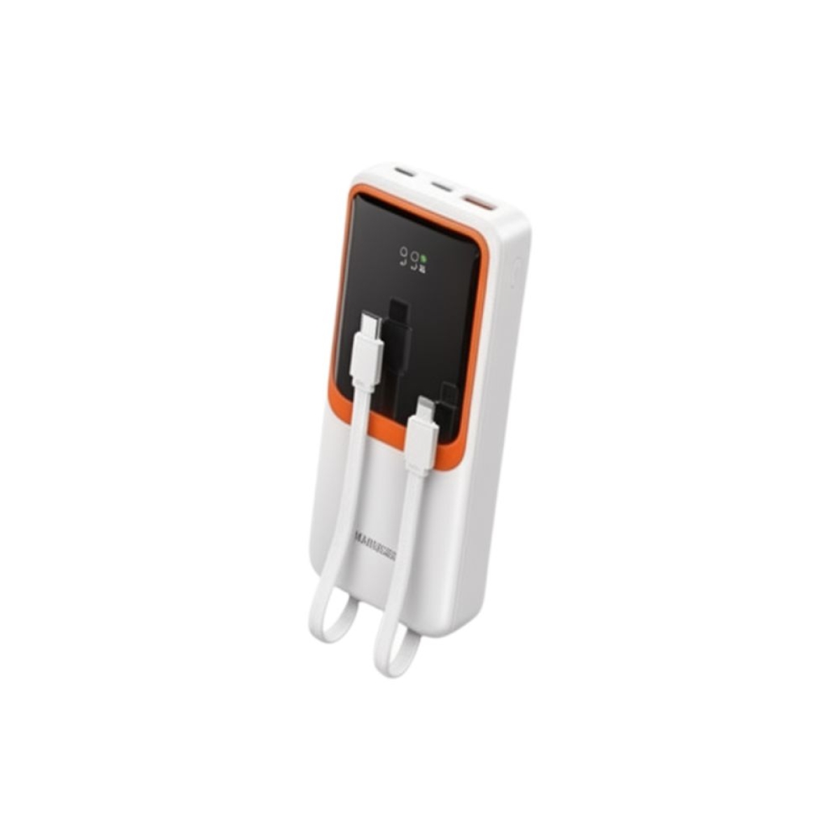 Power Bank KAKUSIGA KSC-1088 20.000mAh με Ενσωματωμένα Καλώδια, Οθόνη & Γρήγορη Φόρτιση 22,5W / 20W