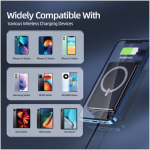 Power Bank Με Ασύρματη Μαγνητική Φόρτιση 15W & Οθόνη LED 5000mAh Awei P118K - Image 5