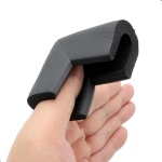 Προστατευτικά Γωνιών Αφρού Σχήμα U Σετ 4 Τεμαχίων Μαύρα M011 - Image 3