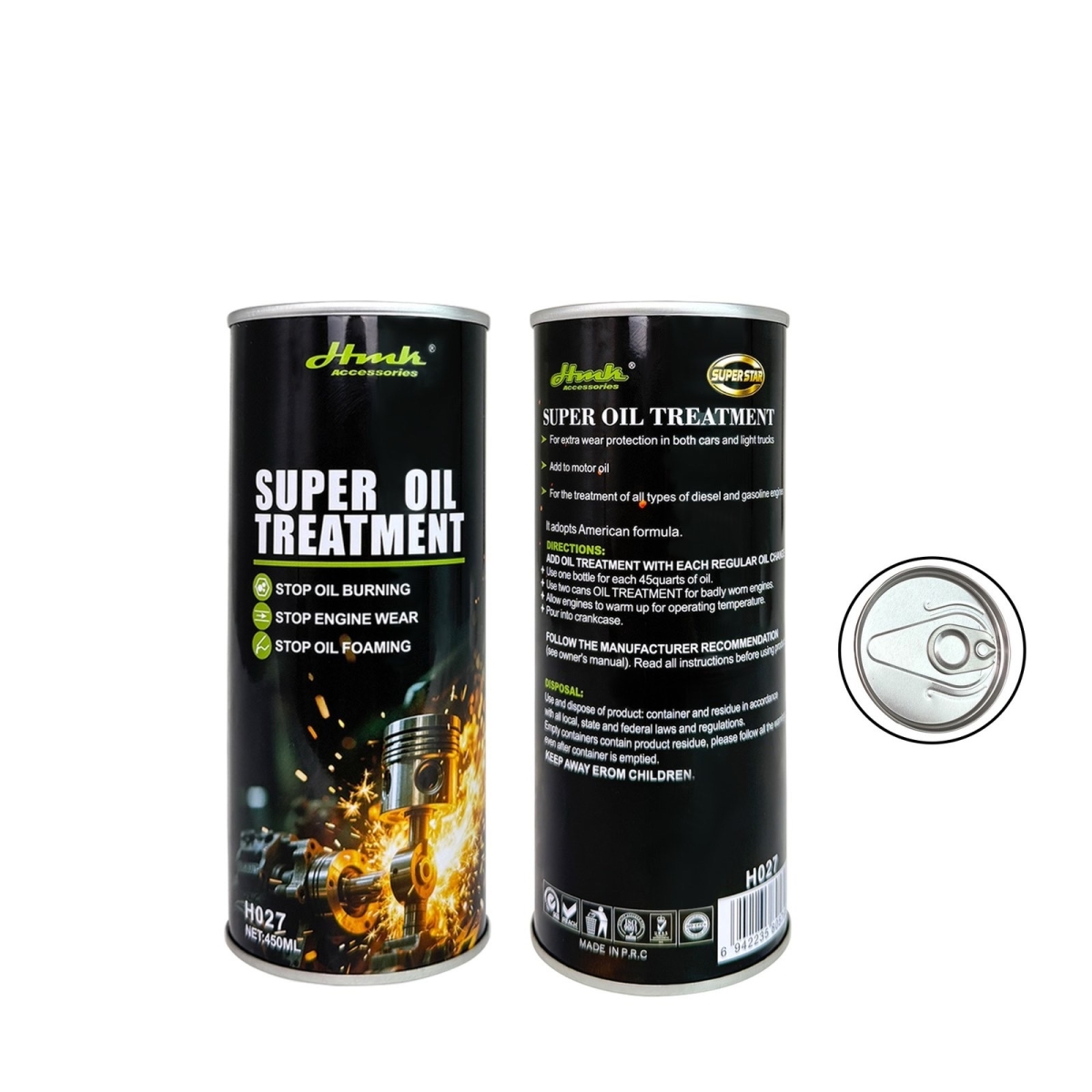 Πρόσθετο Λαδιού Κινητήρα Super Oil Treatment HΜΚ H027 - Image 2